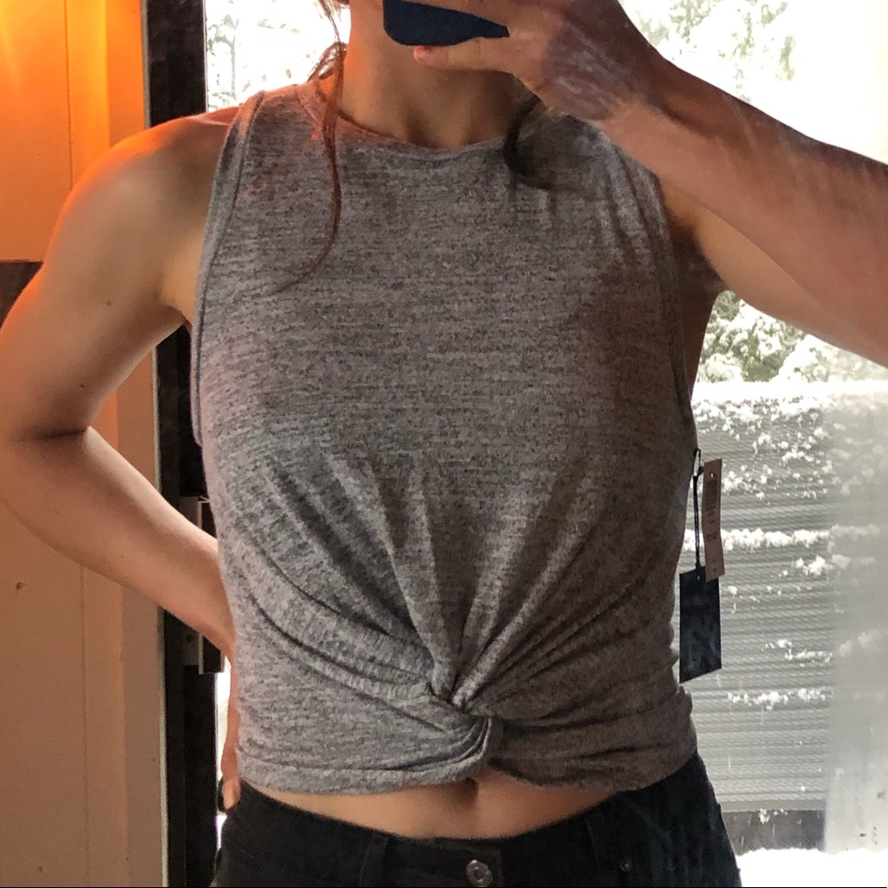 Wilfred Free Daley cropped tied tank